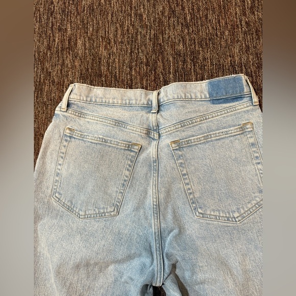 Like New Abercrombie & Fitch 90s straight ultra high rise jeans size 32 long - Picture 10 of 14